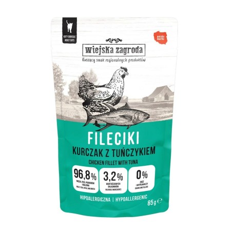 Aliments pour chat WIEJSKA ZAGRODA Poulet 85 g