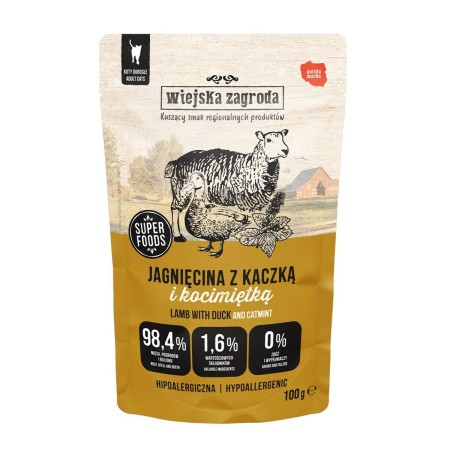 Aliments pour chat WIEJSKA ZAGRODA 100 g