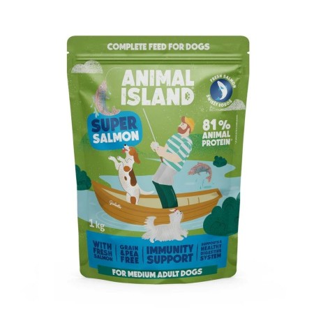 Pienso ANIMAL ISLAND Salmon Salmón 1 kg