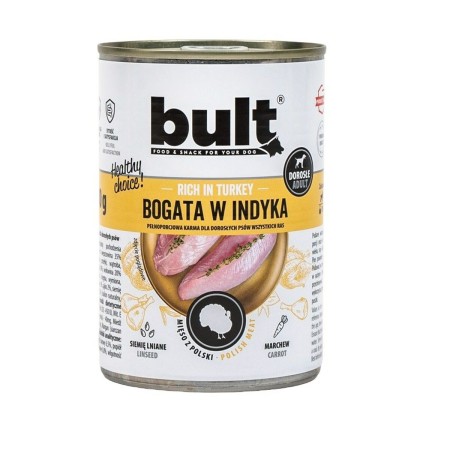 Alimentation humide Bult Rich in turkey Dinde 400 g