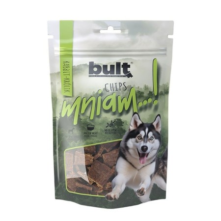 Snack pour chiens Bult Rabbit chips Lapin 100 g
