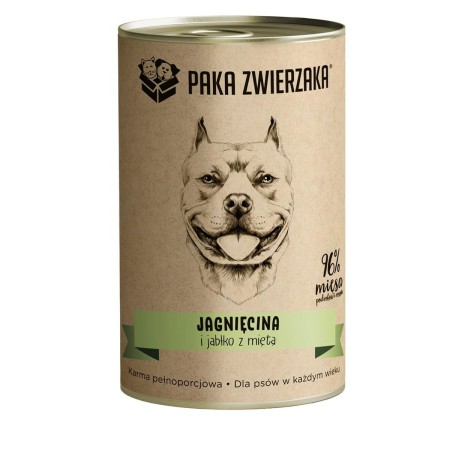 Alimentation humide Paka Zwierzaka Agneau 400 g