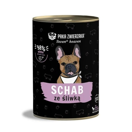 Alimentation humide Paka Zwierzaka Seventh Heaven Pork with plum Cochon 400 g