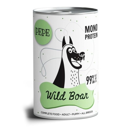 Alimentation humide Paka Zwierzaka Pepe Wild Boar Sanglier 400 g