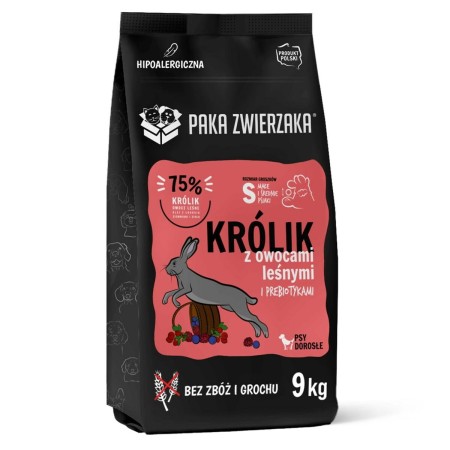 Pienso Paka Zwierzaka Rabbit with forest fruits S Conejo 9 kg