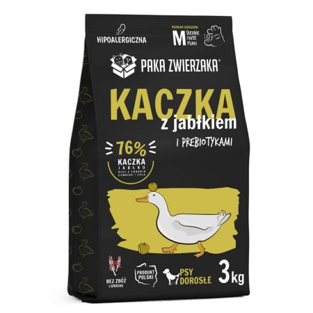 Pienso Paka Zwierzaka Duck with apple M Pato 3 Kg