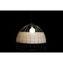 Suspension DKD Home Decor Noir Marron 220 V 50 W (50 x 50 x 42 cm)