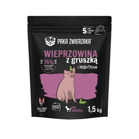 Pienso Paka Zwierzaka Pork with pear S Cerdo 1,5 Kg