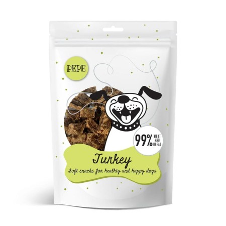 Snack pour chiens Paka Zwierzaka Pepe Turkey Dinde 70 g