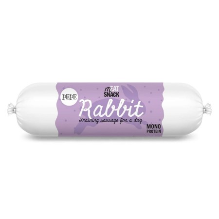 Snack para Perros Paka Zwierzaka Pepe Sausage Rabbit Conejo 200 g
