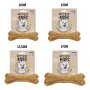 Snack pour chiens Paka Zwierzaka Bone with rabbit and mango M 12 cm Lapin 55 g
