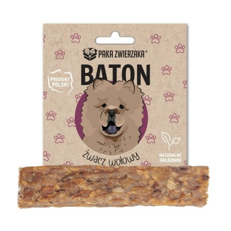 Snack para Perros Paka Zwierzaka Beef rumen Bar 12 cm Carne de vacuno 35 g
