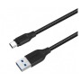Câble USB A vers USB-C Aukey CB-AC2 BK Noir 2 m
