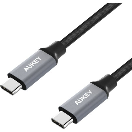 Câble USB-C Aukey CB-CD6 BK Noir 2 m