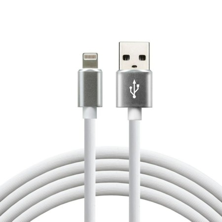 Cable USB-C a Lightning EverActive CBS-1IW Blanco 1 m