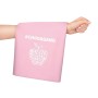 Serviette de Fitness Antidérapante à Séchage Rapide Beactive Rose 100 x 50 cm