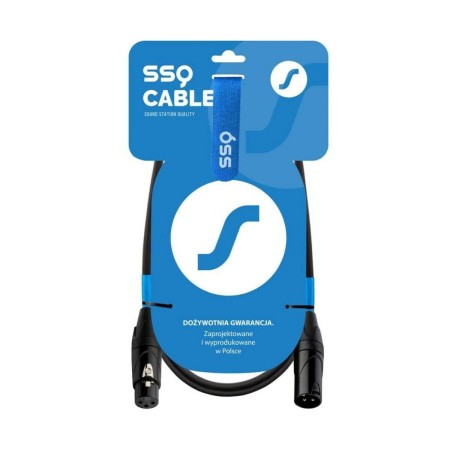Cable USB Sound station quality (SSQ) SS-2038 Negro 1 m