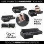 Funda para chaise longue de brazo largo izquierdo Sofaskins Beige (Reacondicionado C)