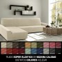 Funda para chaise longue de brazo largo izquierdo Sofaskins Beige (Reacondicionado C)