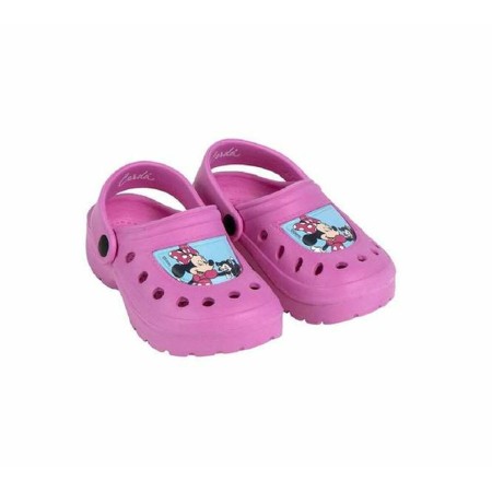 Zuecos de Playa Minnie Mouse Rosa oscuro 28-29