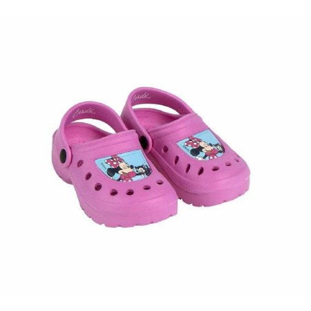 Zuecos de Playa Minnie Mouse Rosa oscuro 30-31