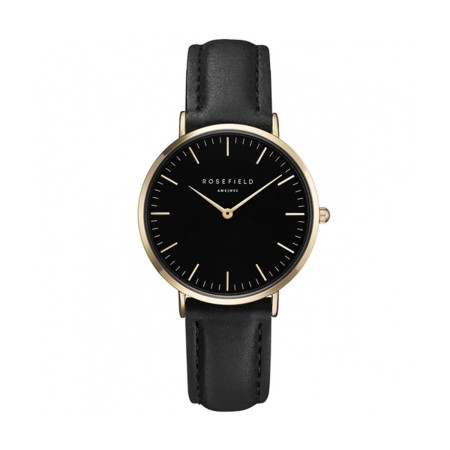 Montre Femme Rosefield Noir Or