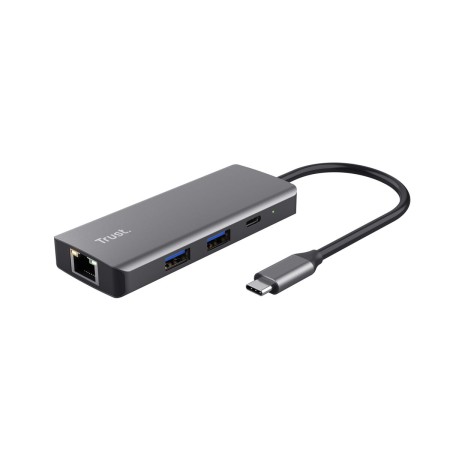 Hub USB Trust 24968 Argenté 20 cm