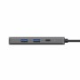 Hub USB Trust 24968 Plateado 20 cm
