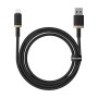 Câble USB vers Lightning Baseus P10377801U01-00 Noir Or 1 m