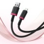 Câble USB vers Lightning Baseus P10377801U01-01 Noir Rouge 1 m