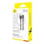 Cable USB a Lightning Baseus P10377801U01-02 Negro Oro 2 m