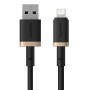 Câble USB vers Lightning Baseus P10377801U01-02 Noir Or 2 m