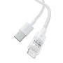 Câble USB vers Lightning Baseus P10373003211-01 Blanc 2 m