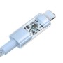 Câble USB vers Lightning Baseus P10373003311-01 Bleu 2 m