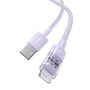 Câble USB vers Lightning Baseus P10373003511-01 Pourpre 2 m