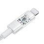 Câble USB vers Lightning Baseus P10373003211-00 Blanc 1 m
