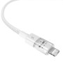 Câble USB vers Lightning Baseus P10373003211-00 Blanc 1 m
