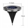 Lámpara solar MacLean MCE318 Negro 20,1 x 11 x 25,1 cm