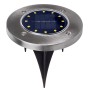 Lámpara solar MacLean MCE318 Negro 20,1 x 11 x 25,1 cm