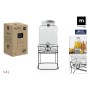 Distributeur de boissons La Mediterránea Rustik Métal verre 4 L 17 x 17 x 30,5 cm (4 Unités)