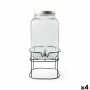 Distributeur de boissons La Mediterránea Rustik Métal verre 8 L 22 x 22 x 37 cm (4 Unités)