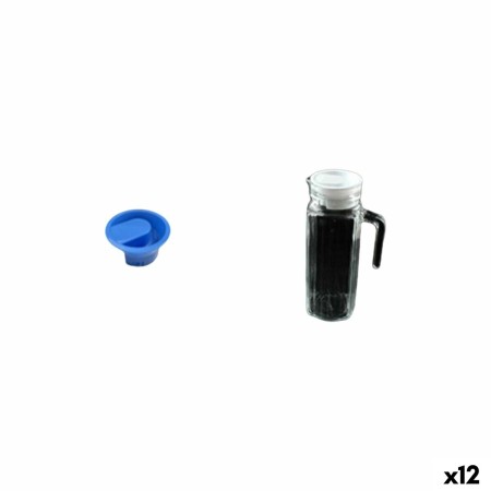 Carafe avec Couvercle et Doseur La Mediterránea Chrystie verre (12 Unités)