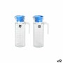 Jarra con Tapa y Dosificador La Mediterránea Chrystie Vidrio (12 Unidades)