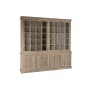 Vitrina Home ESPRIT Natural Teca Madera de mango 266 x 46 x 251 cm