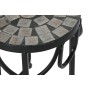 Juego de 3 mesas Home ESPRIT Negro 30 x 30 x 69 cm (3 Piezas)