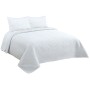 Colcha DKD Home Decor Blanco Cama de 135/150 240 x 260 x 1 cm
