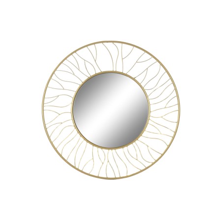 Espejo de pared Home ESPRIT Dorado 70 x 2 x 70 cm