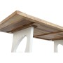 Mesa de Comedor Home ESPRIT Blanco Natural Madera Reciclada Madera de mango 200 x 100 x 77 cm 200,5 x 100,5 x 77 cm