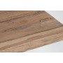 Mesita de Noche Home ESPRIT Blanco Natural 50 x 40,5 x 55,5 cm