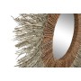 Miroir mural Home ESPRIT Marron Naturel Tropical 130 x 17 x 130 cm